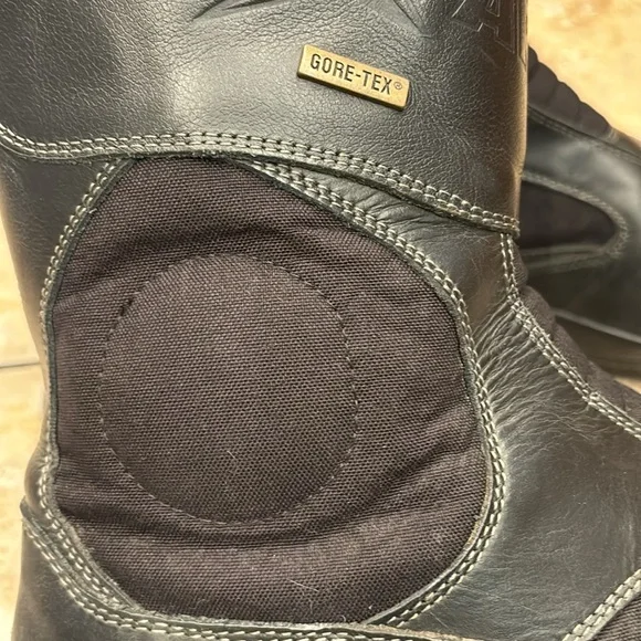 Oxtar Gore Tex Motorcycle Biker Boots Women' Leather Made in Italy EU 45 - Picture 10 of 16